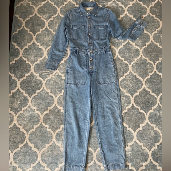 Madewell Pants - Madewell Denim Relaxed Coverall Jumpsuit